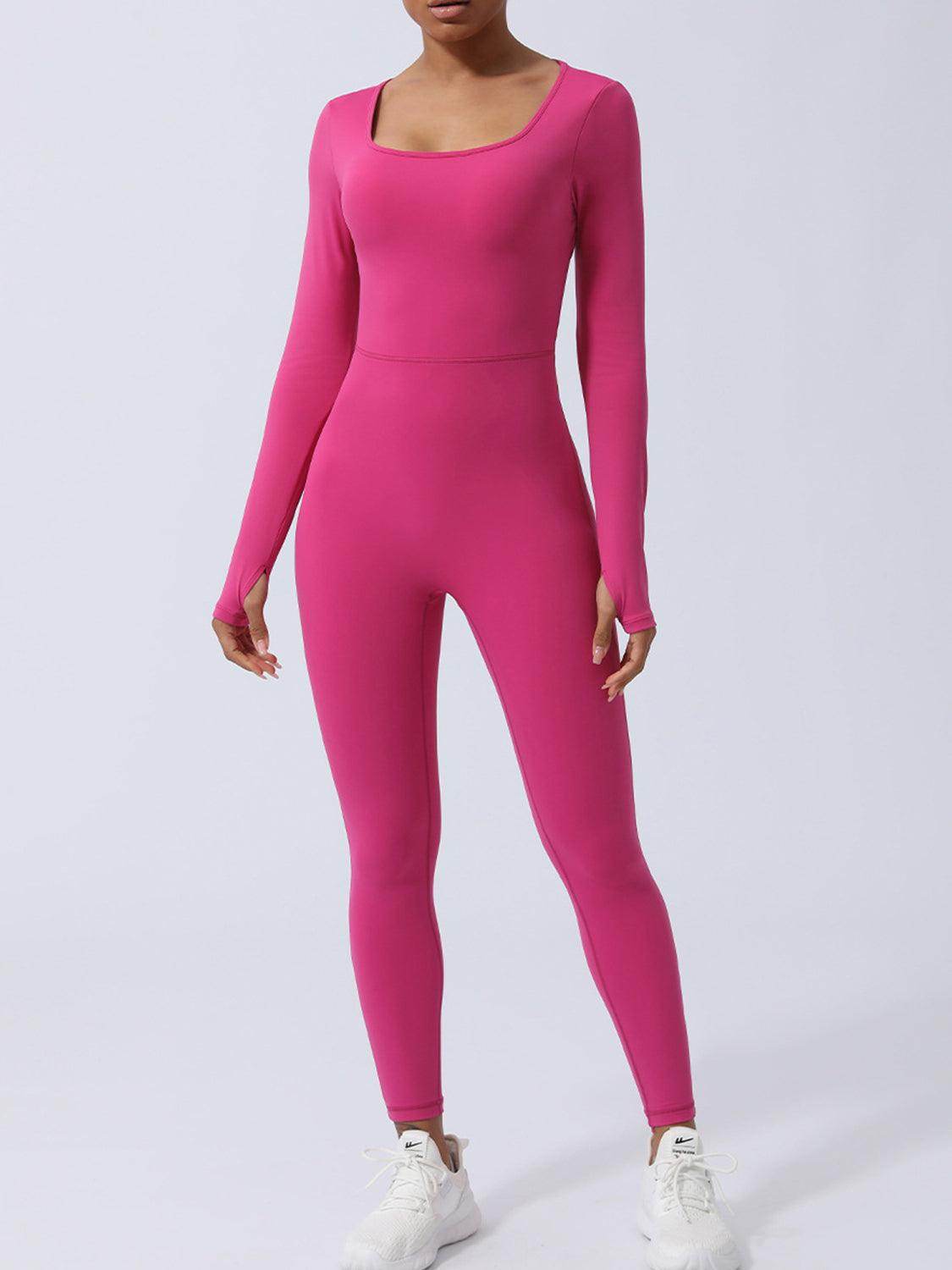 Twisted Backless Long Sleeve Jumpsuit for Women Fashion-6