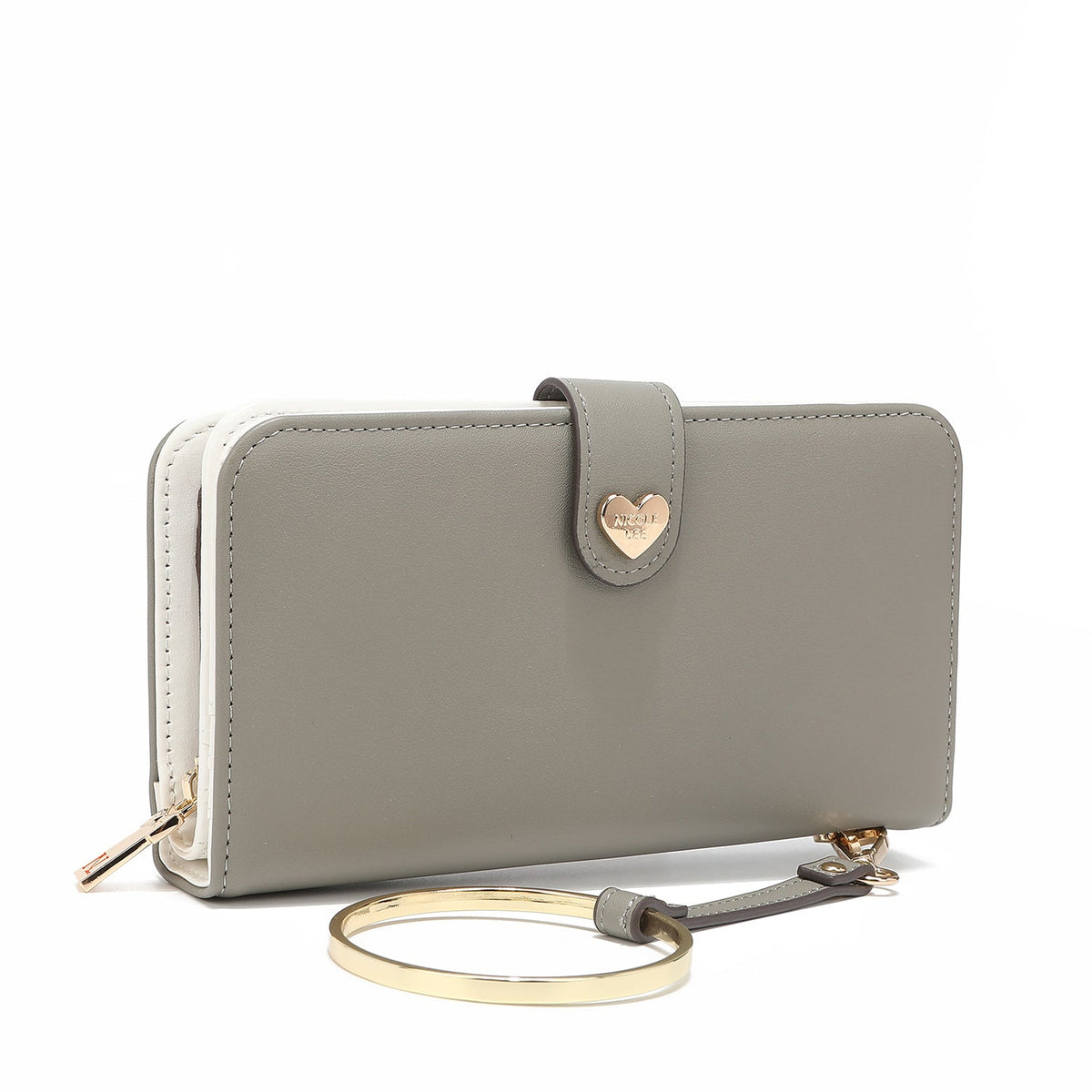 CARTERA FASHION "FLORAL" CON CREMALLERA-4