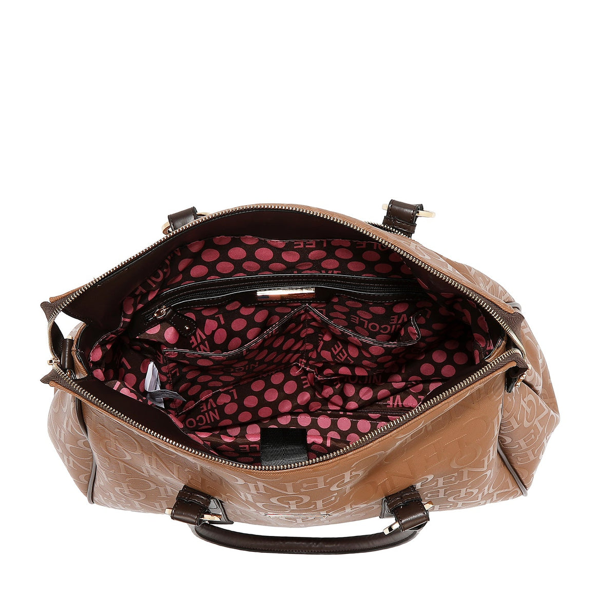 BOLSO CON RUEDAS MONOGRAMA (GRIS OSCURO)-3