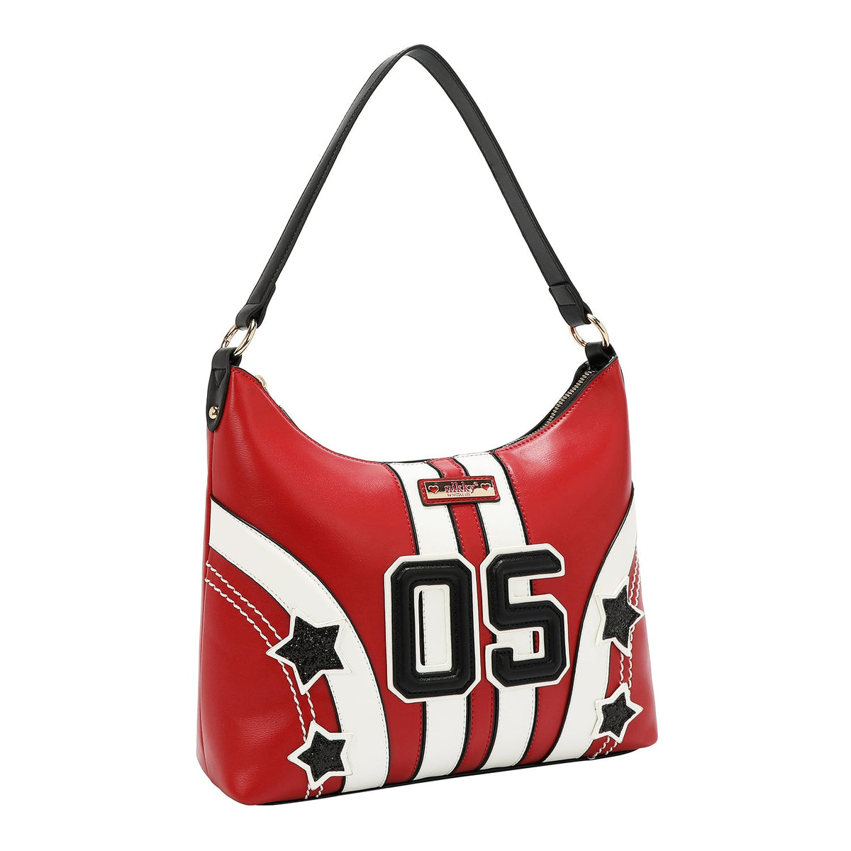 BOLSO TOTE VARSITY (ROJO)