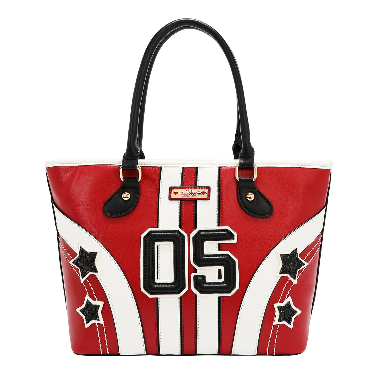 BOLSO SHOPPER VARSITY (ROJO)