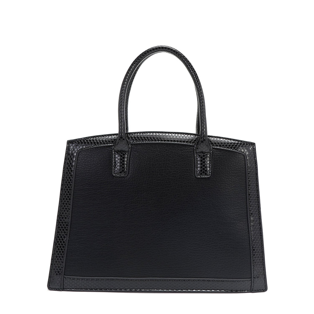 BOLSO CON ENCAJE (NEGRO)