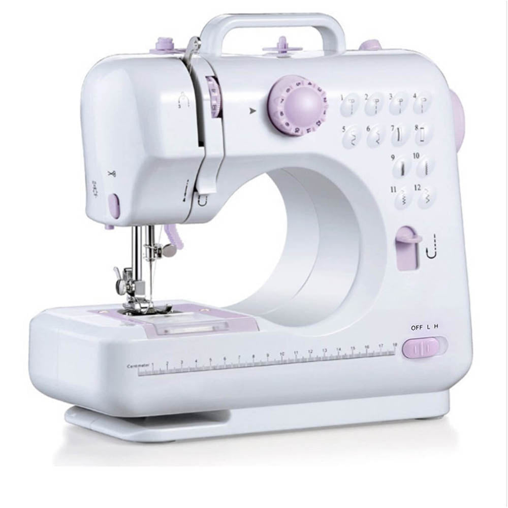 Mini sewing machine with accessories-0